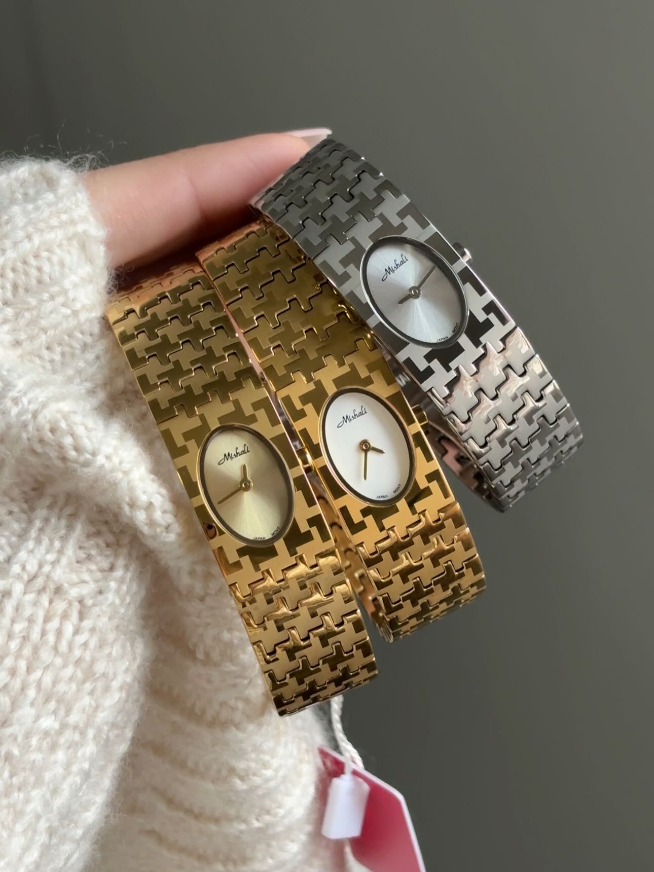 Mishali, Elegant Vintage Bracelet Watch, Montre Bracelet Vintage Élégante